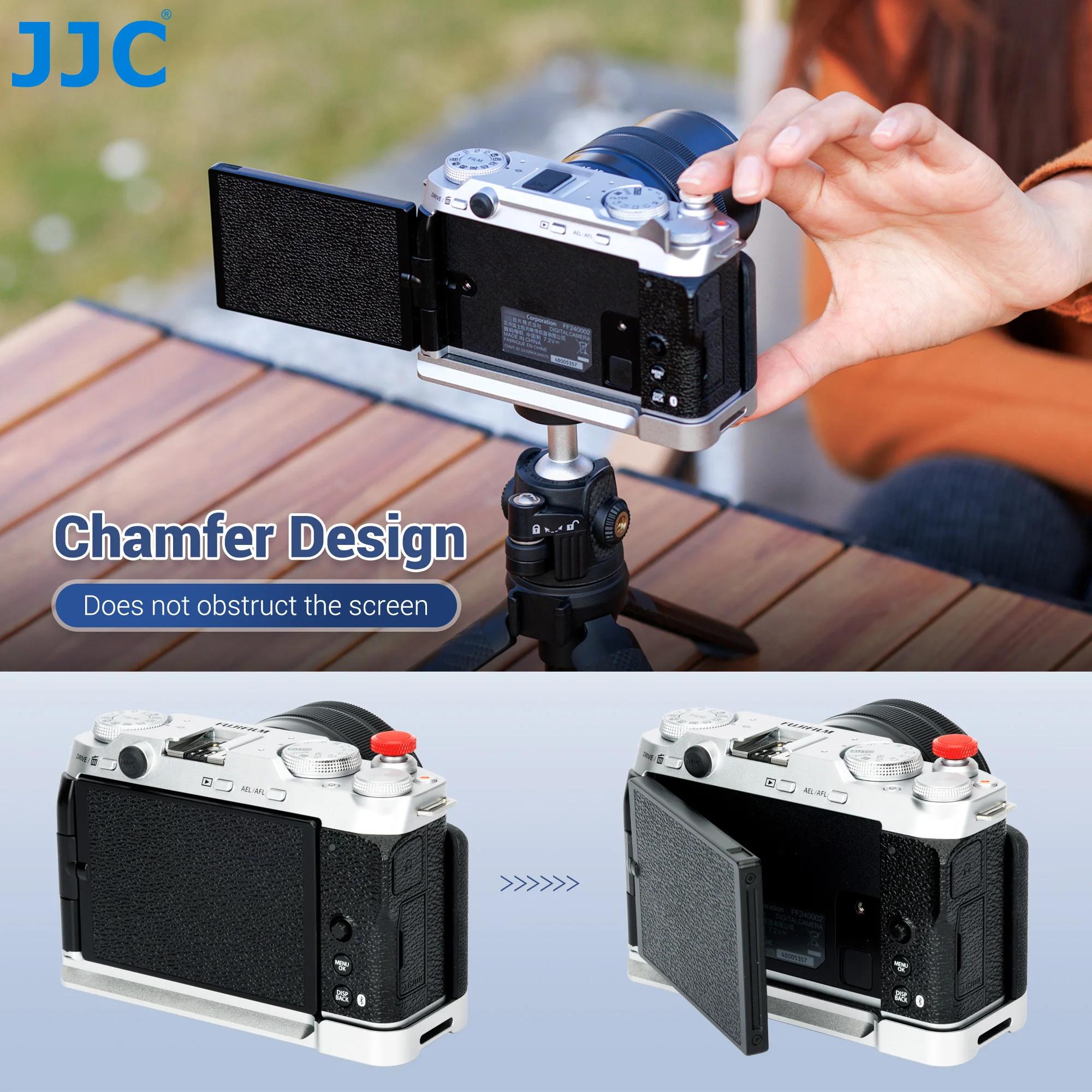 JJC X-M5 L-Forme Caméra Grip pour FUJIFILM X-M5 Caméra Avec Plaque De Dégagement Rapide pour Arca 1/