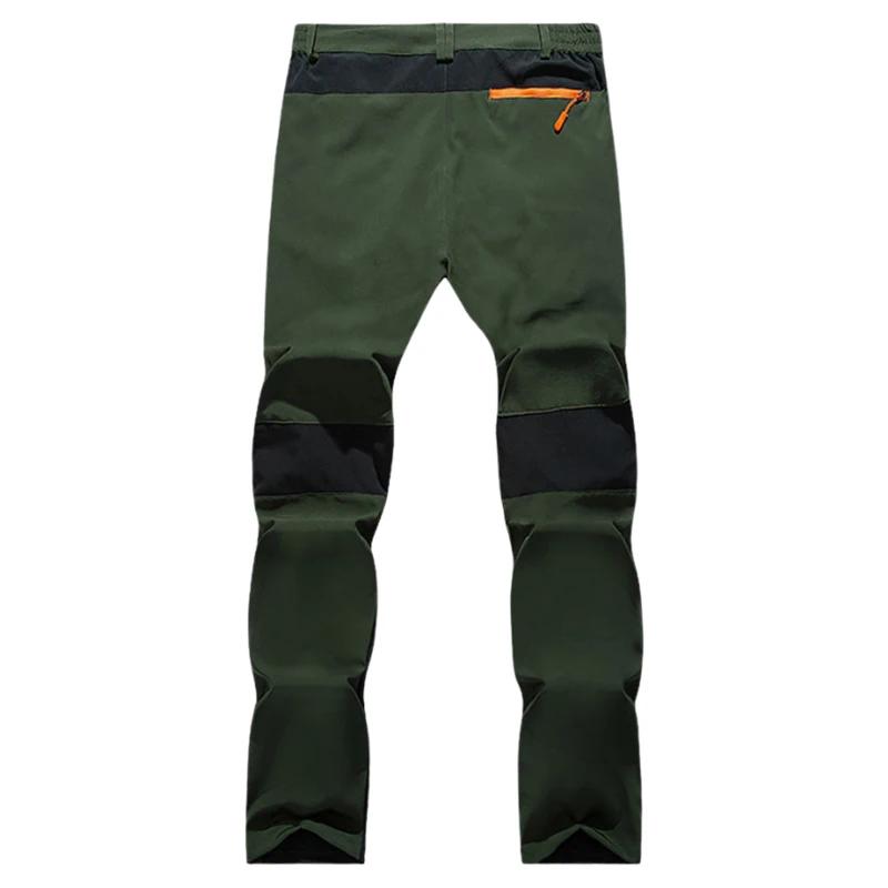 Pantalon randonnée homme TRVLWEGO été respirant - Pantalon camping séchage rapide résistant UV élastique