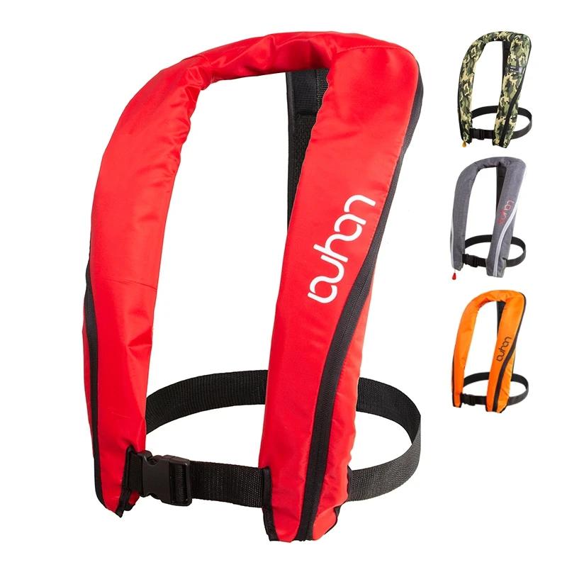 Gilet de pêche professionnel gilet de sauvetage auto-gonflable gilet manuel adulte 150N 100N Auto Sp