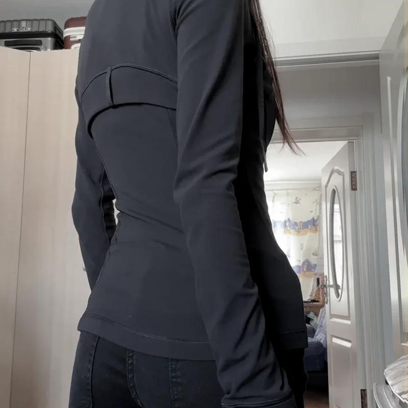 Combinaison de yoga et de fitness pour femmes, respirante, à capuche, pour la course en plein air, c
