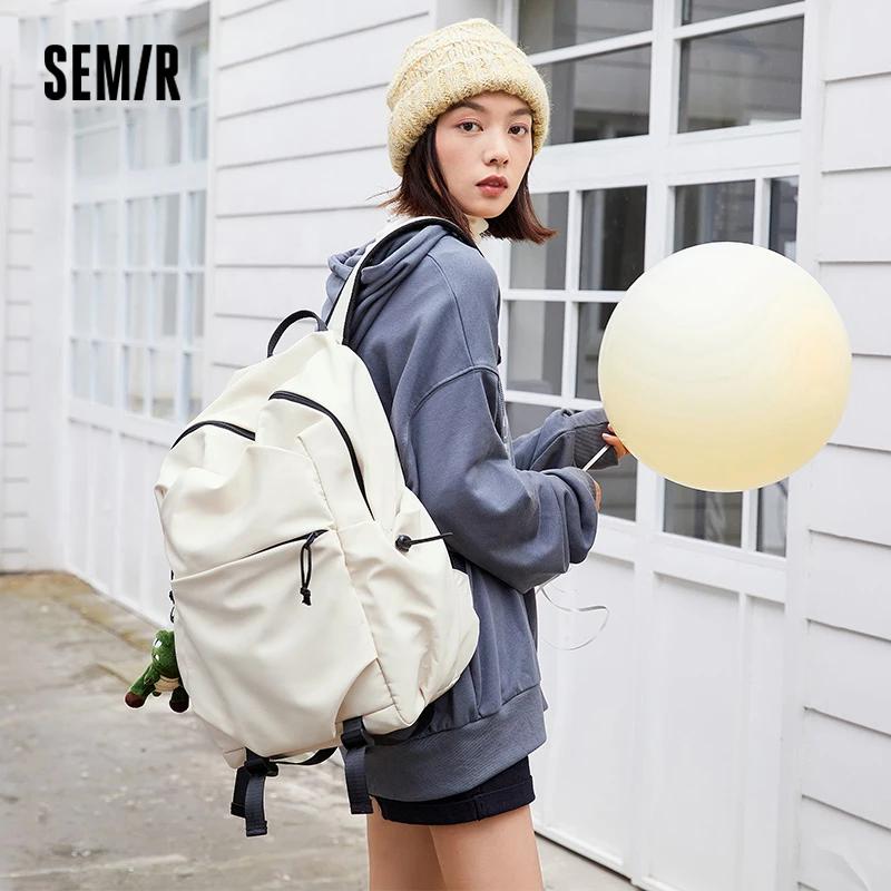 SEMIR-Sac à Dos observateur de Voyage pour Homme et Femme, Cartable de Grande Capacité pour Ordinate