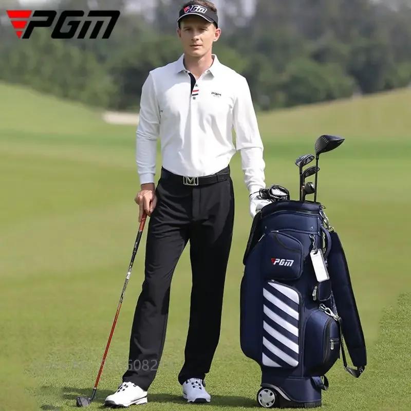 Maillot de golf manches longues homme PGM - Haut chaud extensible printemps automne