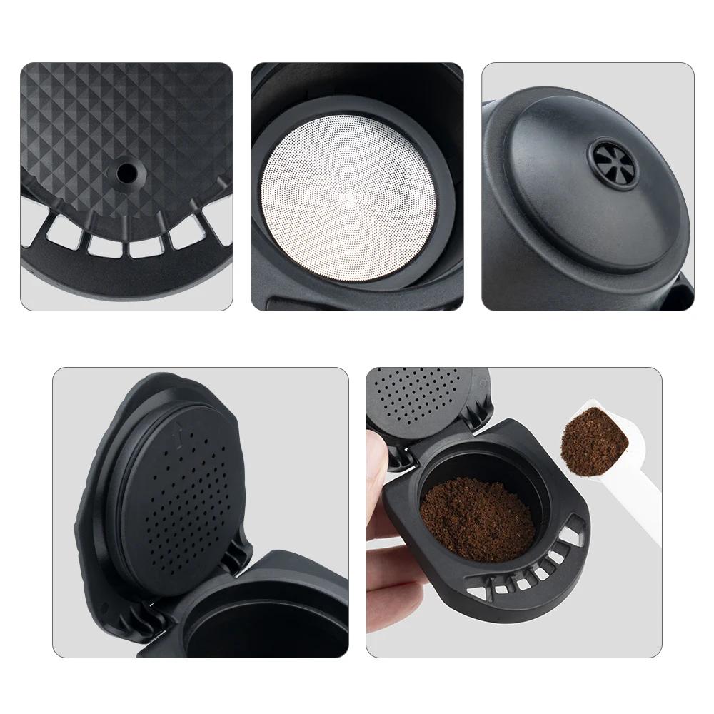 Adaptateur de café réutilisable pour Machine à café Dolce Gusto PICCOLO XS/Genio S, recharge de dose