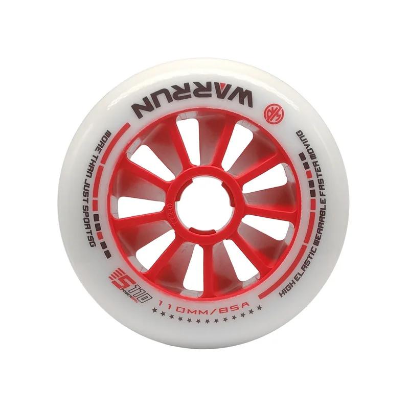 WARRUN-Roue de patinage de rue en plein air, patins de vitesse en ligne, patins 90, 100, 110, pneus