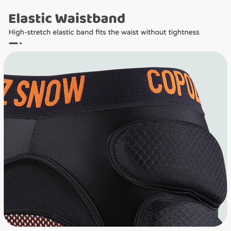 Coussinet protection hanches enfants COPOZZ - Short snowboard patins à roulettes protège-fesses