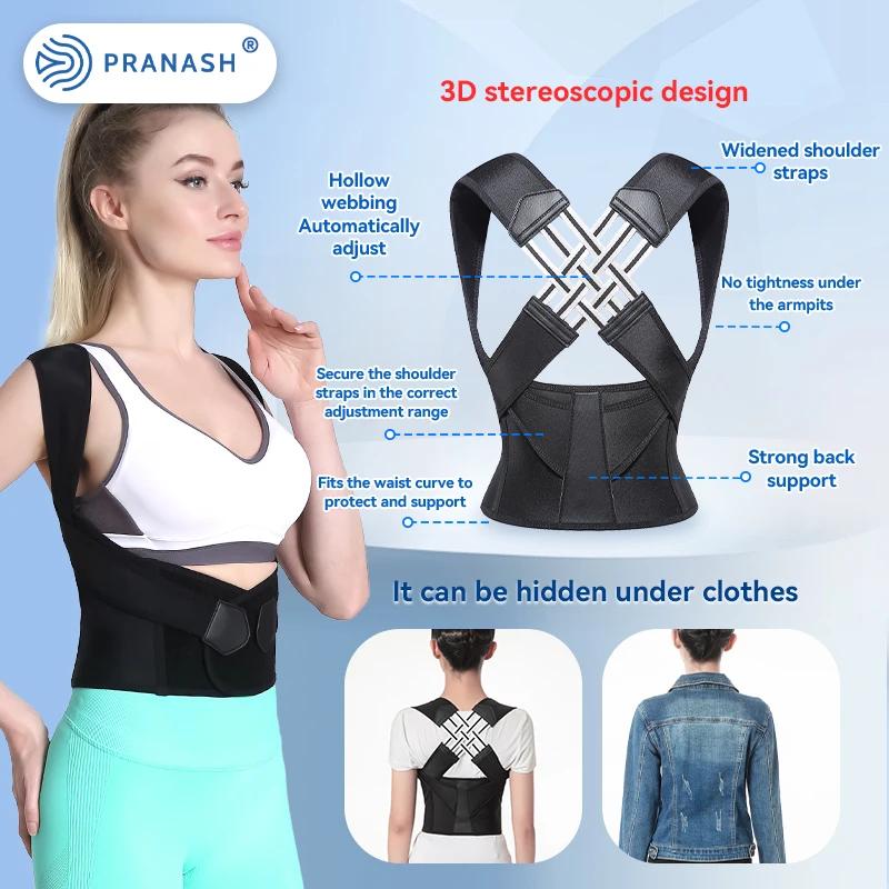 Ceinture de posture dorsale réglable pour hommes et femmes, prévention de l'avachissement de Charler