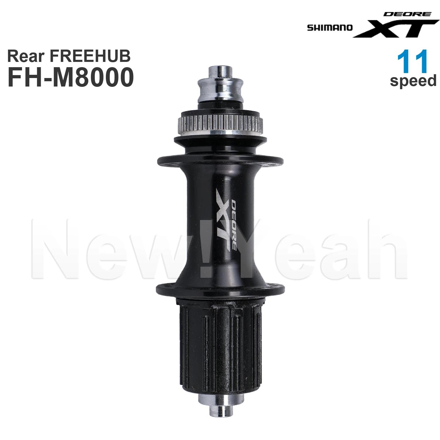 SHIMANO DEORE XT M8000 HUB Groupset Moyeu avant HB-M8000 100 mm et arrière FREEHUB FH-M8000 135 mm a
