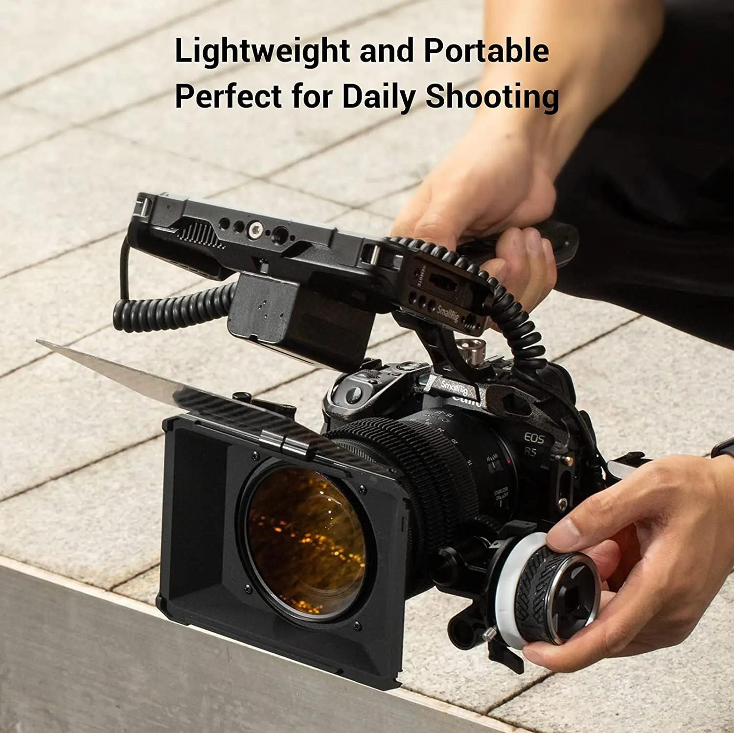 SmallRig – Mini boîtier mat pour appareils photo DSLR sans miroir, Compatible avec les objectifs 52m