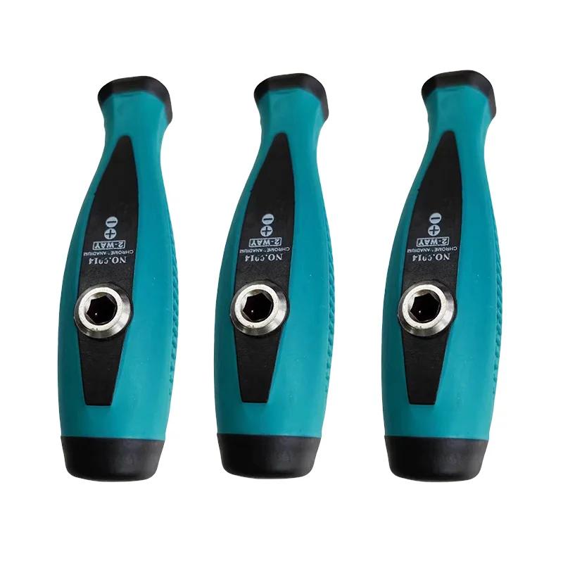 1pc 1/4 ''poignée de tournevis hexagonale 6.35mm support d'embouts de tournevis magnétique pour embo