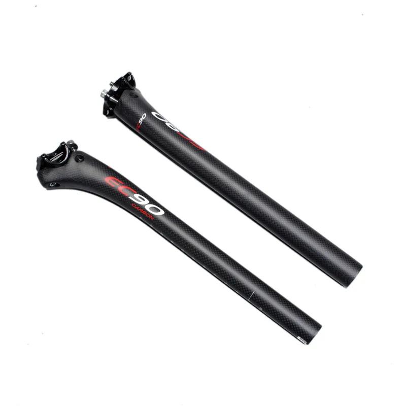 EC90 tige de selle de vélo vtt entièrement en carbone tube de selle de vélo de route pièces de monta
