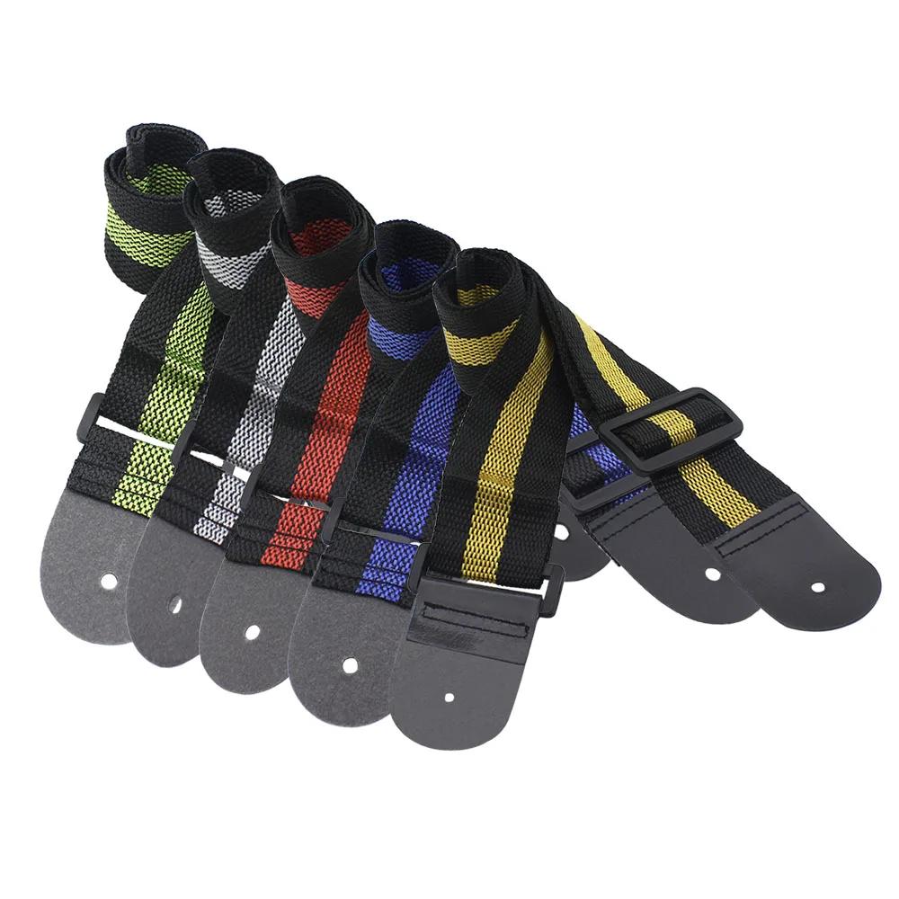Sangle de guitare réglable en Polyester, impression de haute qualité, Style ethnique, pur coton brod