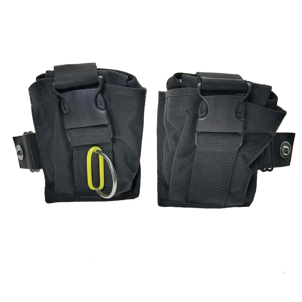 Sac de poids pour plongée sous-marine, pochette de remplissage de plomb, poches de rangement, pochet