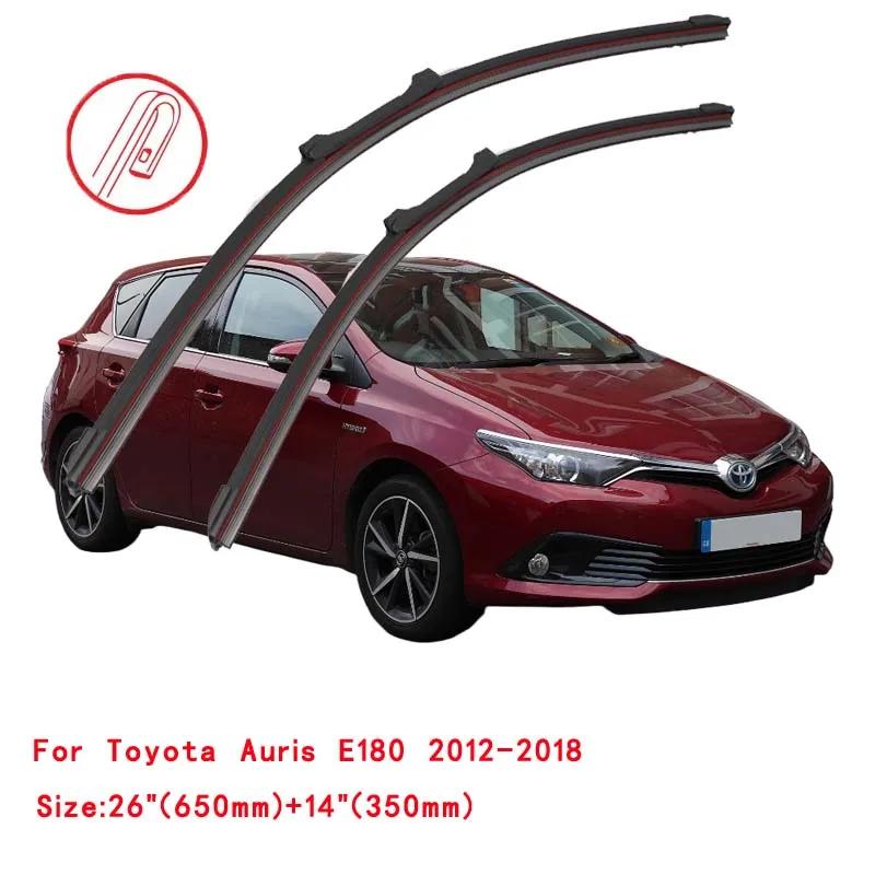 Essuie-glace de pare-brise de voiture en caoutchouc Double, pour Toyota Auris Estate E15 E150 E180 1