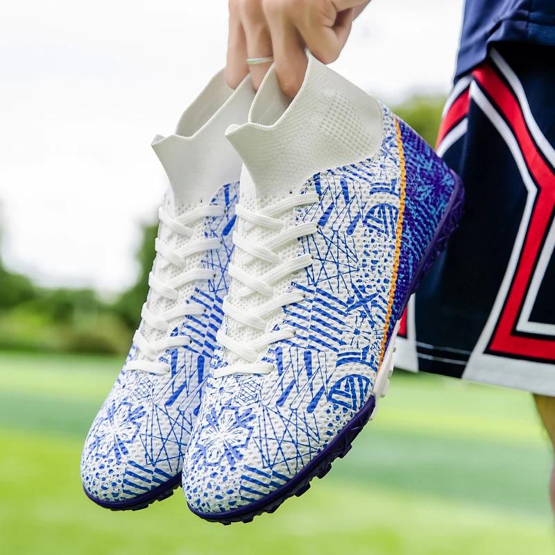 Crampons à pointes courtes ; chaussures d'entraînement professionnelles; chaussures de football rési