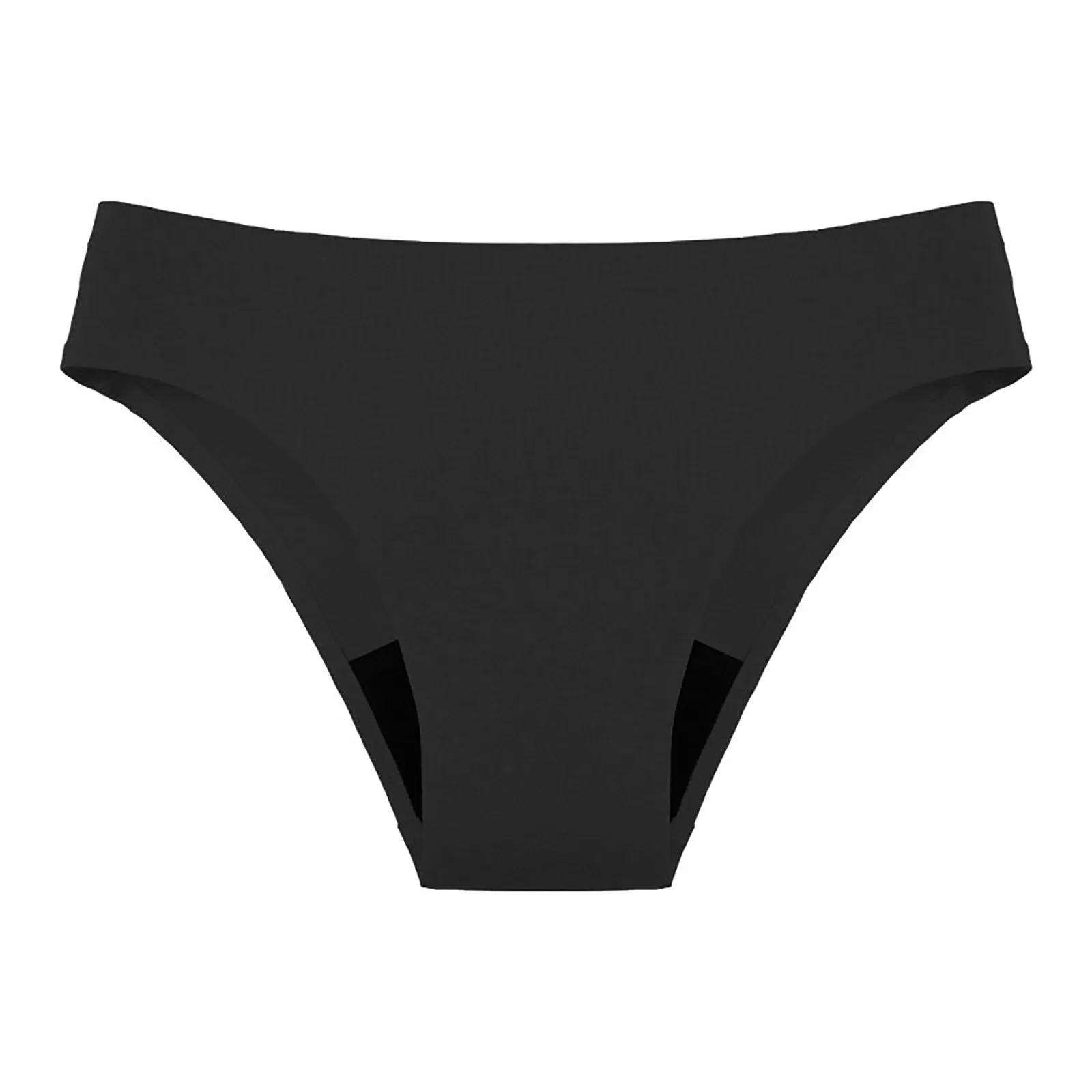 Maillot de bain menstruel étanche pour femme - Bikini absorbant taille haute pour adolescentes