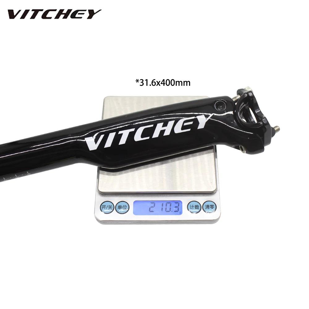 Vitchey plein carbone vtt vélo tige de selle Tube de selle montagne route vélos Tube de selle 27.2/3