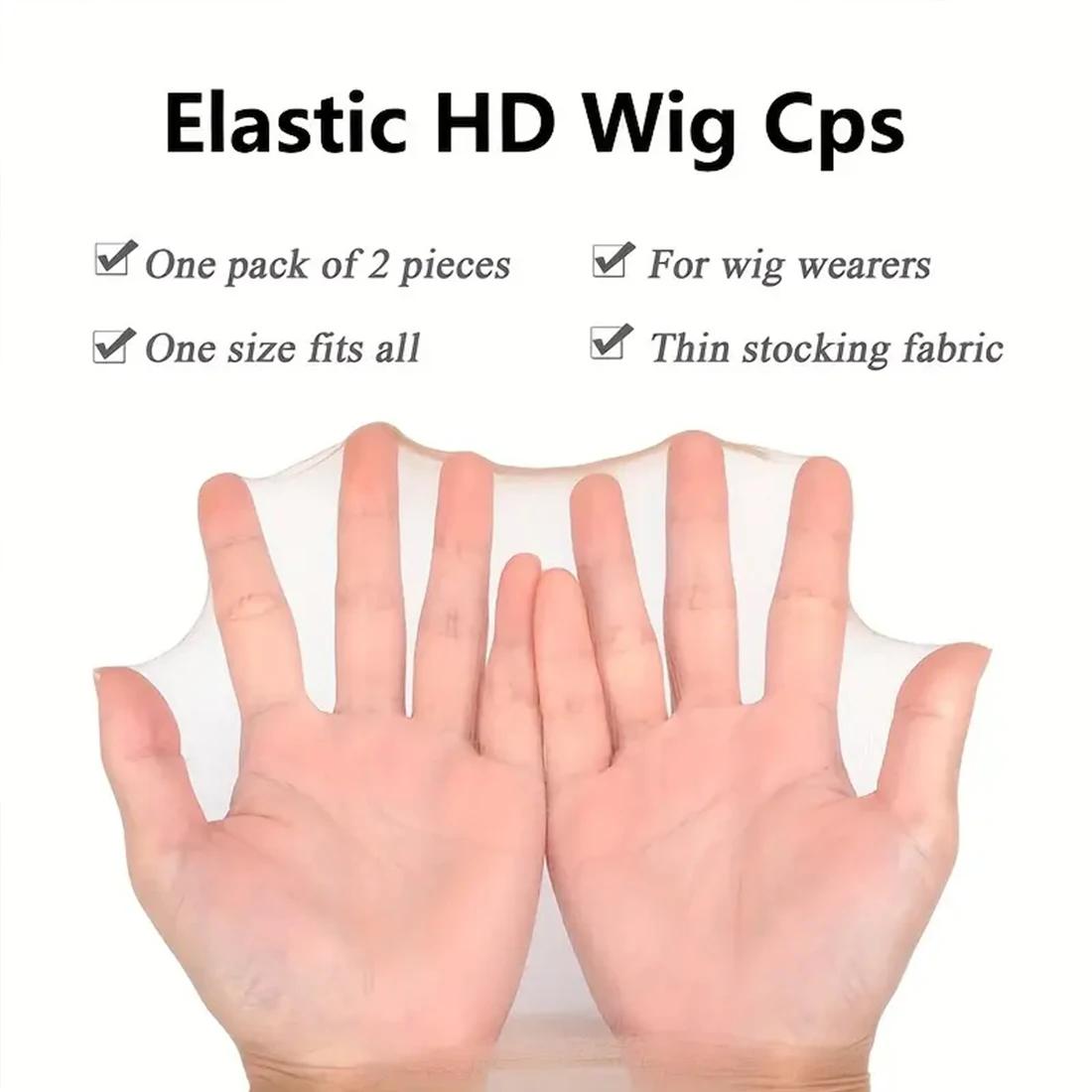 Bonnet de perruque Transparent HD de haute qualité, bas en Nylon, élastique en vrac, outil de perruq