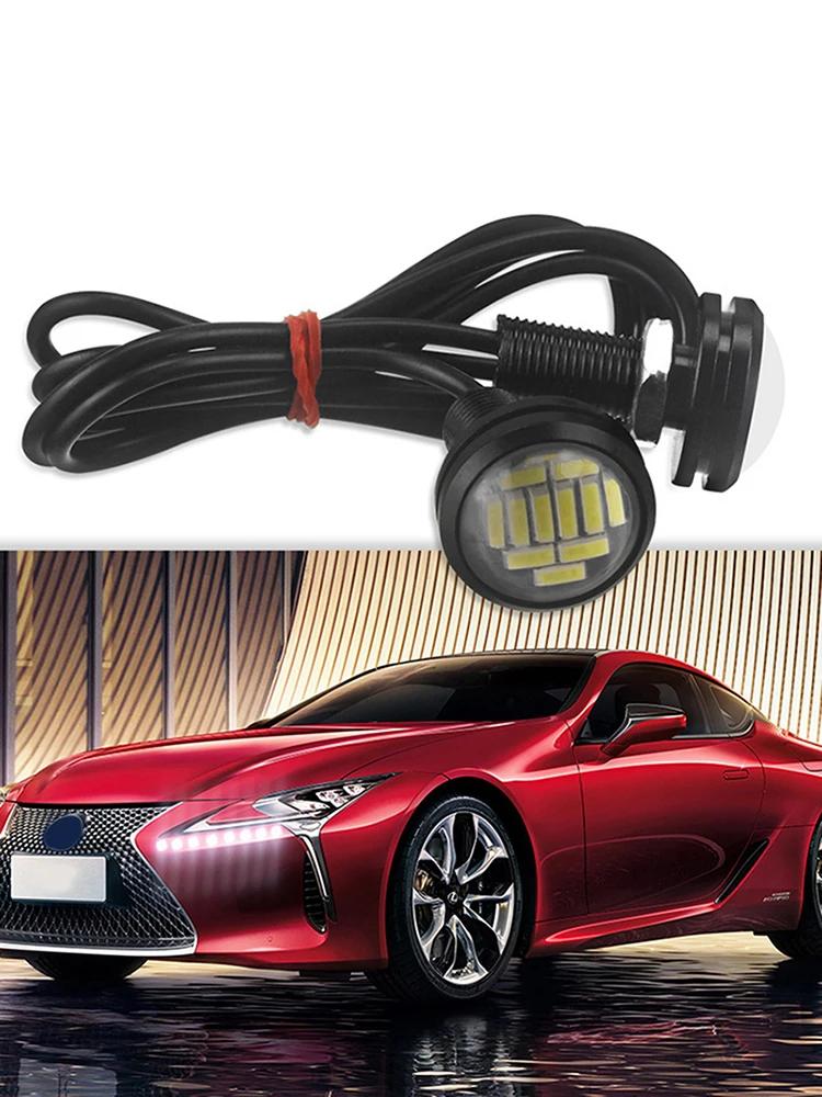 Clignotant yeux d'aigle LED 23mm 4014 12smd pour voiture, feux de signalisation pour la conduite de
