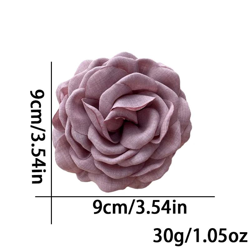 Pince à cheveux stéréoscopique en forme de fleur de Rose, 1/2/6 pièces, Fpr pour femmes, élégante, a