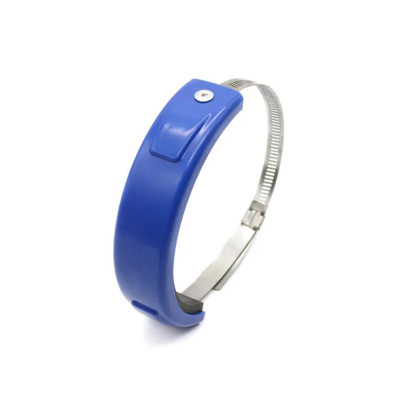 Bague de Protection d'échappement ronde universelle, pièces de moto 100-160mm, anneau de décoration