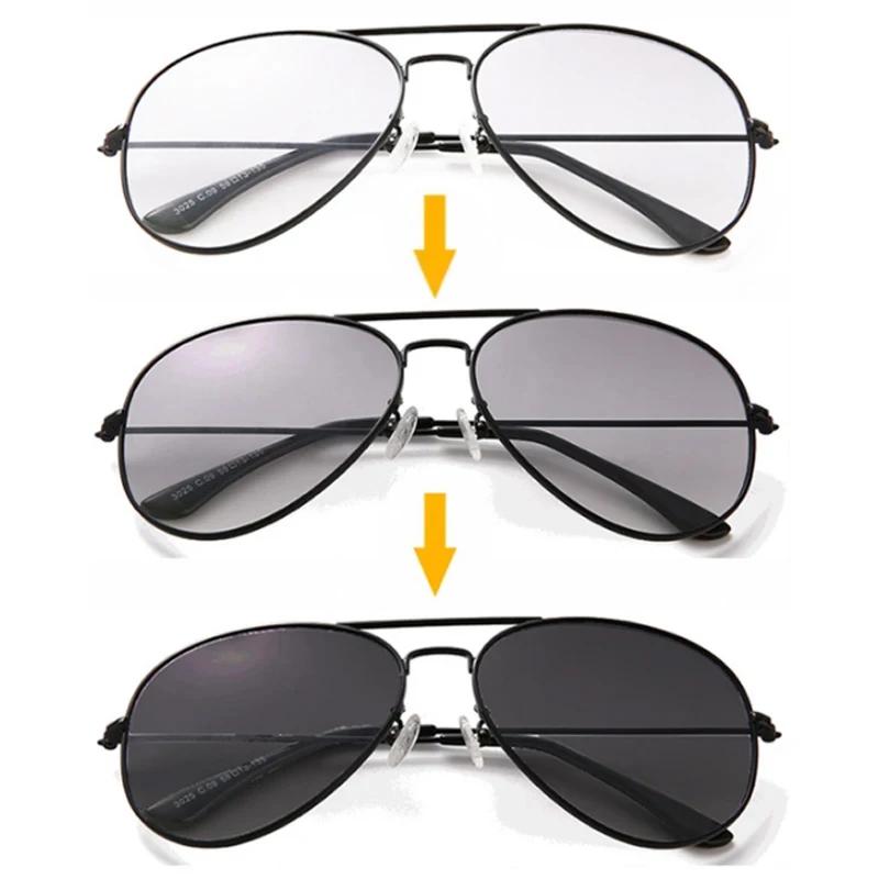 Lunettes de lecture multifocales progressives photochromiques intelligentes pour hommes, lunettes de