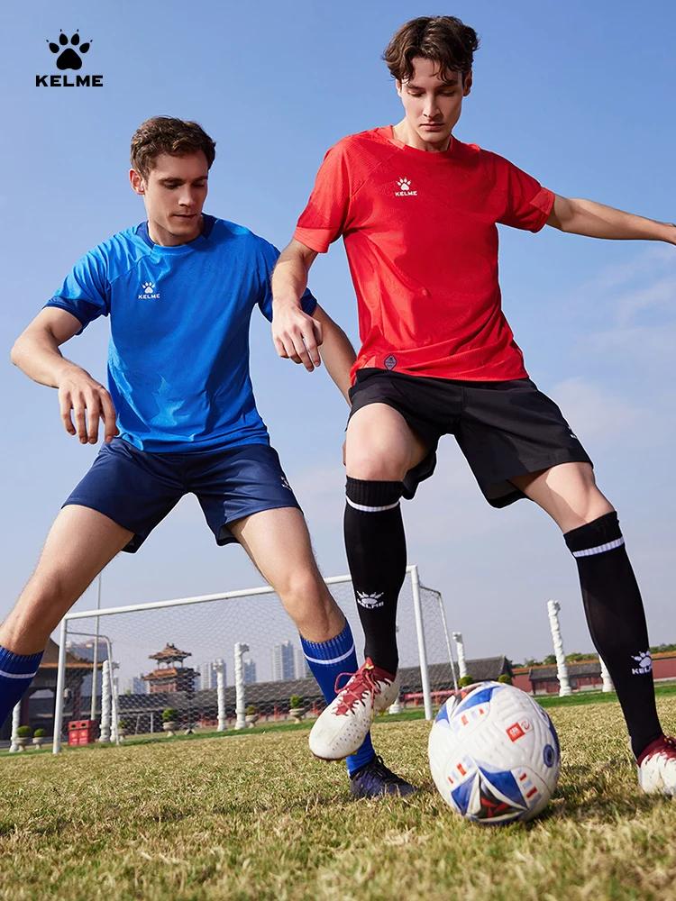 Shorts de football pour hommes Kelme, shorts de sport respirants pour étudiants, pantalons de course