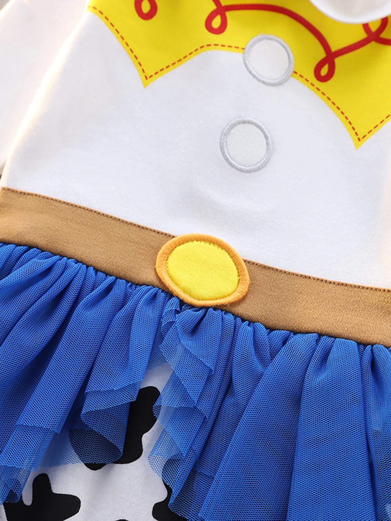 Robe de Princesse pour Bébé Fille, Barboteuse, Costume d'Anniversaire, Halloween, Bandeau de Sauna,
