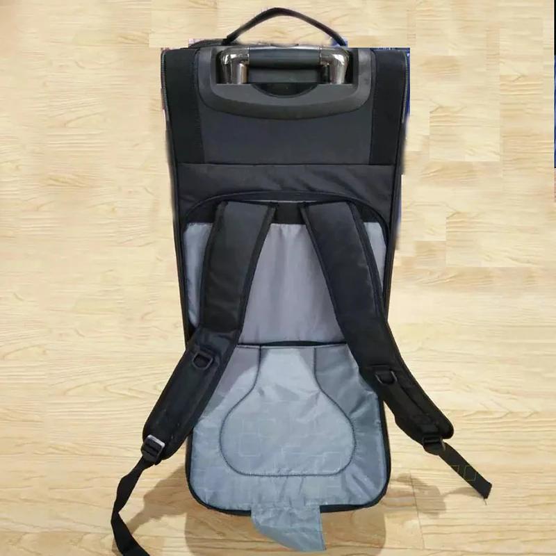 Sac à dos de football de grande capacité pour hommes et femmes, bagage à roulettes, sac de voyage, v