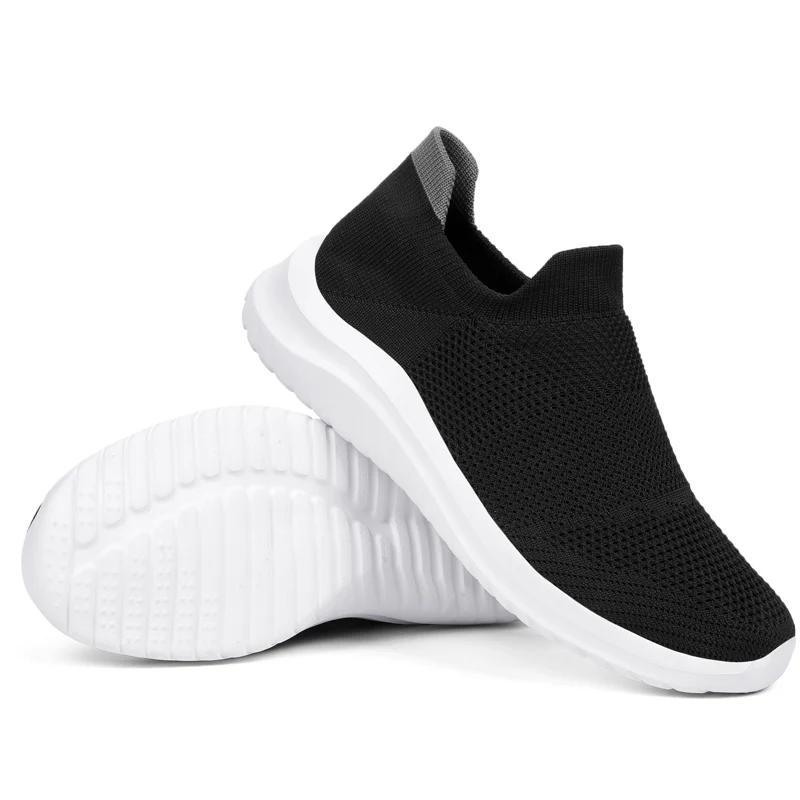 Unisexe hommes femmes chaussures décontractées semelle souple Slip-On hommes baskets femmes chaussur