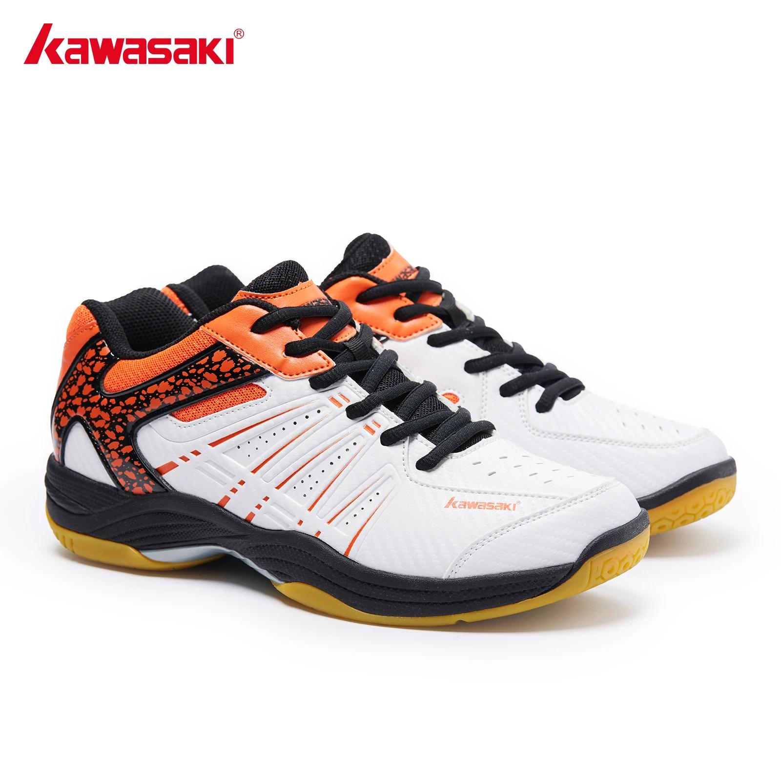 Kawasaki chaussures de Badminton professionnel chaussures de Sport antidérapantes respirantes pour h