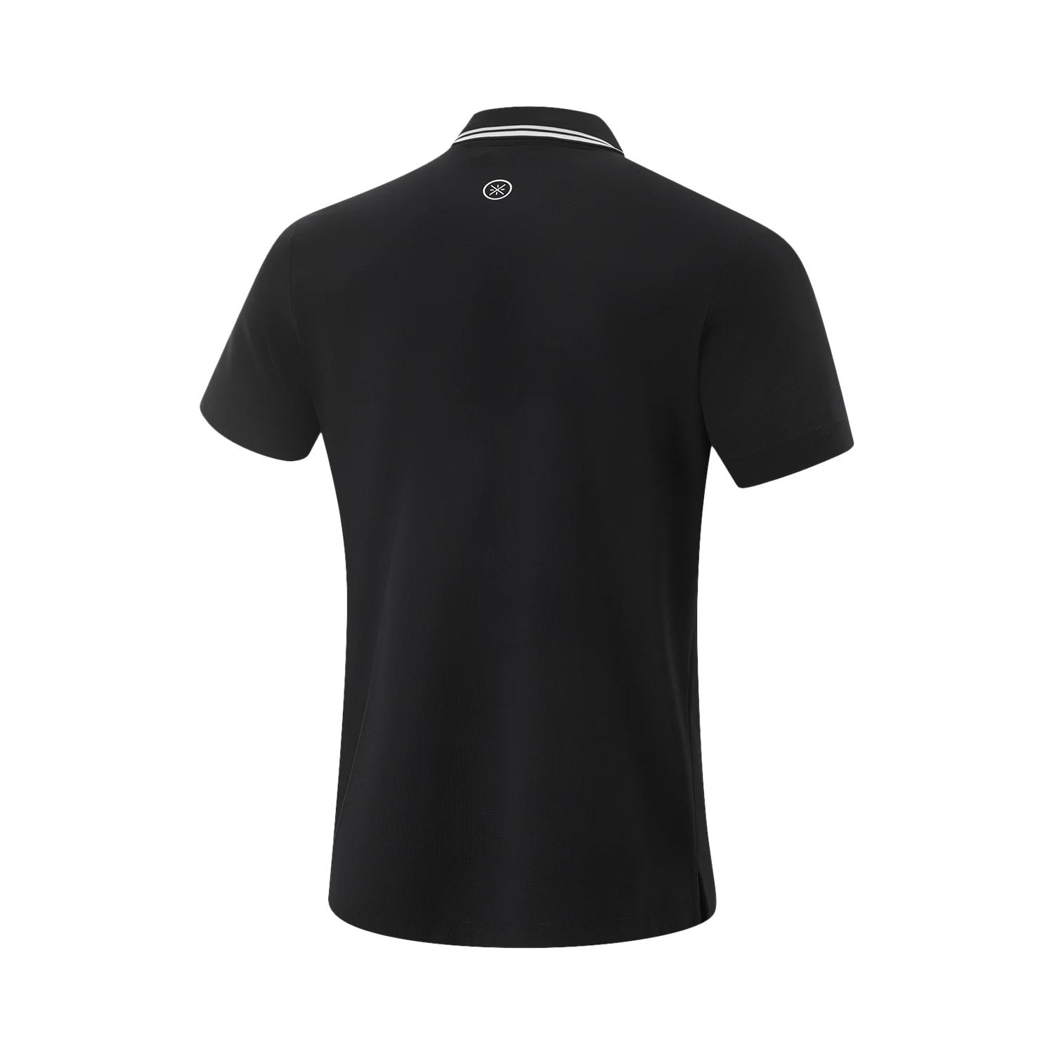 Li-ning T-shirt POLO Wade pour hommes AT DRY FREEZE 88% Polyamide 12% élasthanne à sec doublure resp