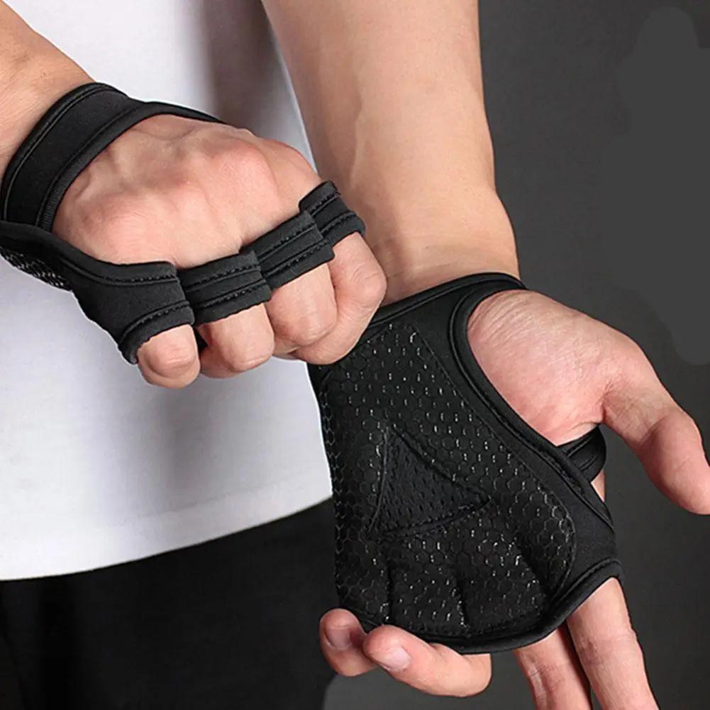 Gants de protection des poignets et des poignets pour femmes, équipement de fitness, demi-antidérapa