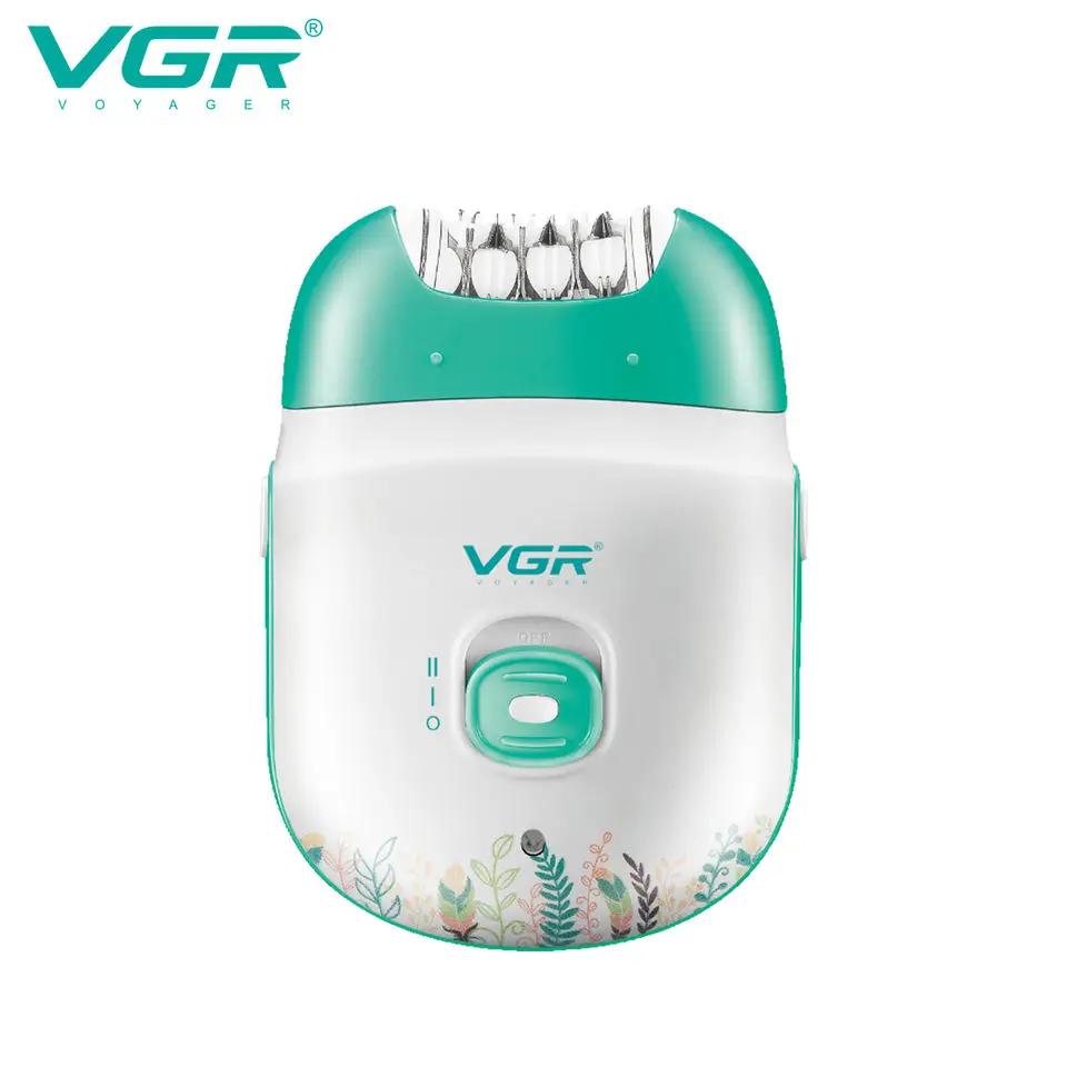 Original VGR Rechargeable femmes épilateur électrique femme épilateur pour visage Machine d'épilatio