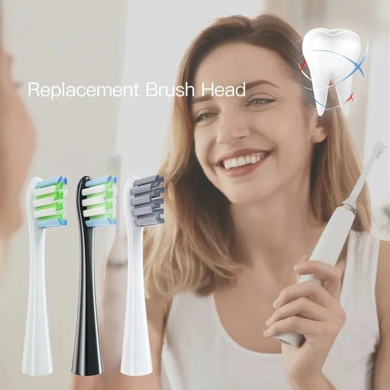 Pour Oclean Flow/X/ X PRO/ Z1/ F1/ One/ Air 2 /SE têtes de brosse doux DuPont sonique brosse à dents