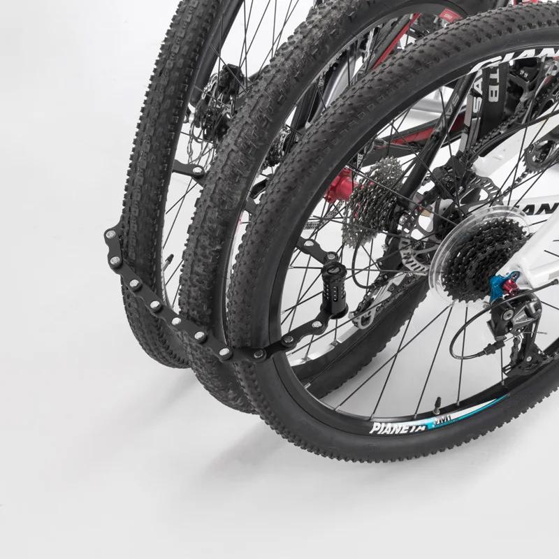 ROCKBROS antivol de vélo avec clés antivol de vélo haute sécurité antivol Portable vélo chaîne antiv
