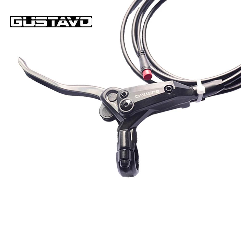 GUSTAVD – freins à disque hydrauliques pour vélo électrique, vtt, coupure, prise 2 broches pour Bafa