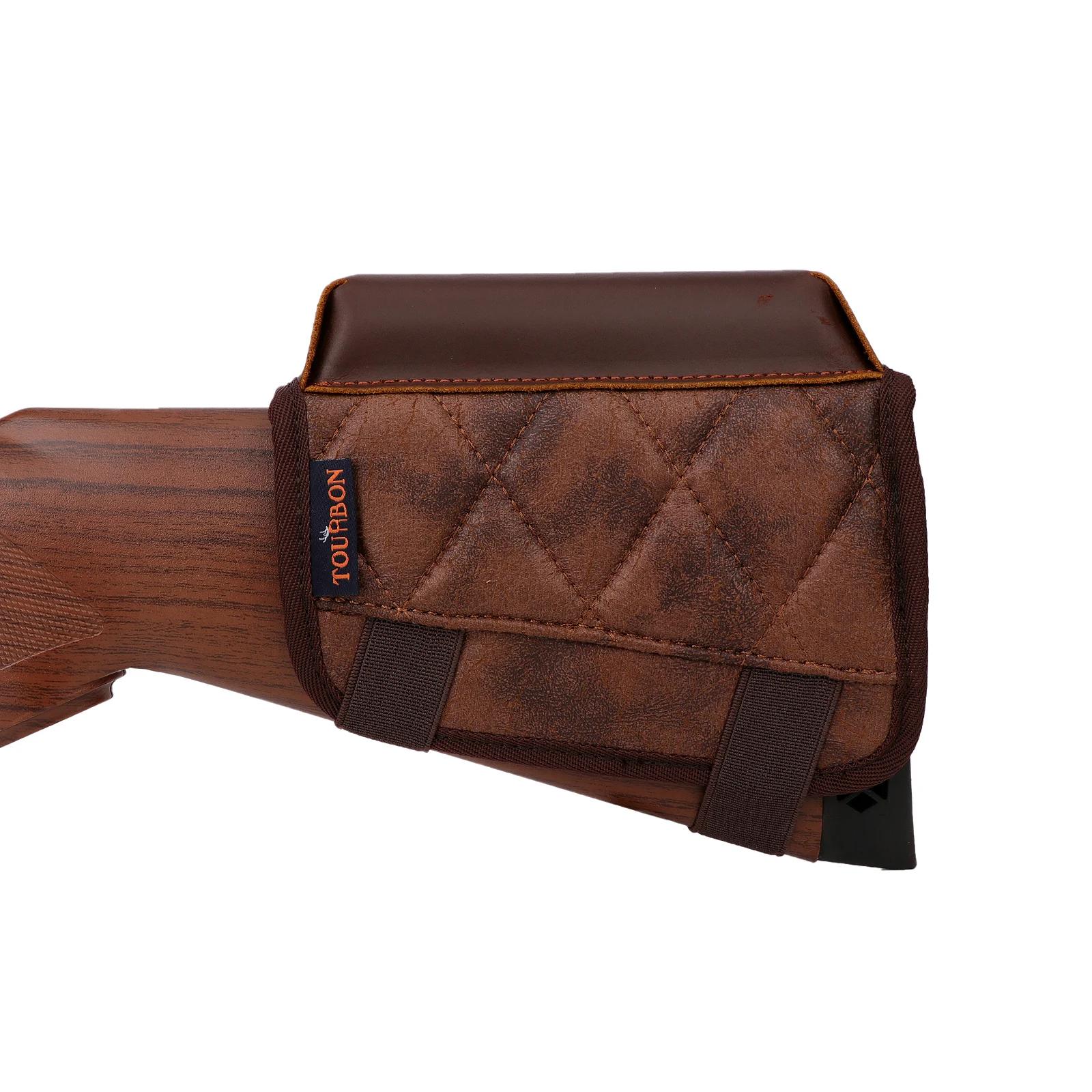 Tourbon cuir et PU repose-joue Riser pistolet buttstock avec cartouches de fusil 243 WIN 270 WIN 308