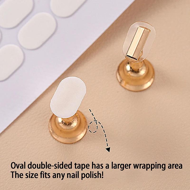 Ruban adhésif Double face Transparent sans trace pour faux ongles, présentoir, outils, bande de manu