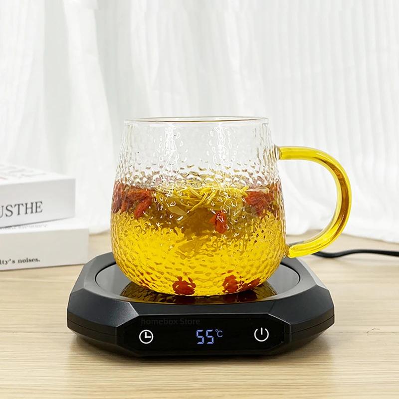 Plaque chauffante électrique pour tasse à café, chauffe-tasse, coussin chauffant, température à 3 vi