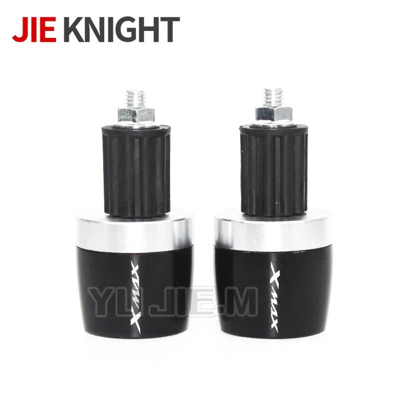 Poignées de Guidon de Moto XMAX 7/8 Pouces, 22mm, Bouchon d'Extrémité pour Xmax 125 250 300 400 2013