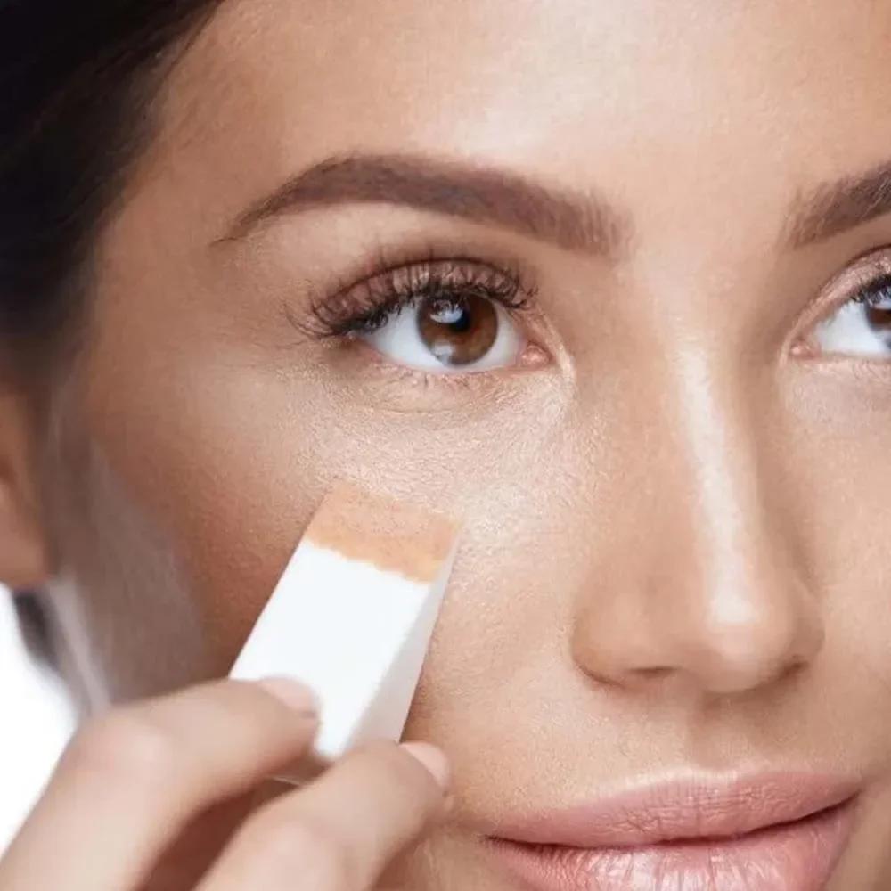 Éponge de maquillage triangulaire à usage sec et humide, correcteur de fond de teint pour le visage,
