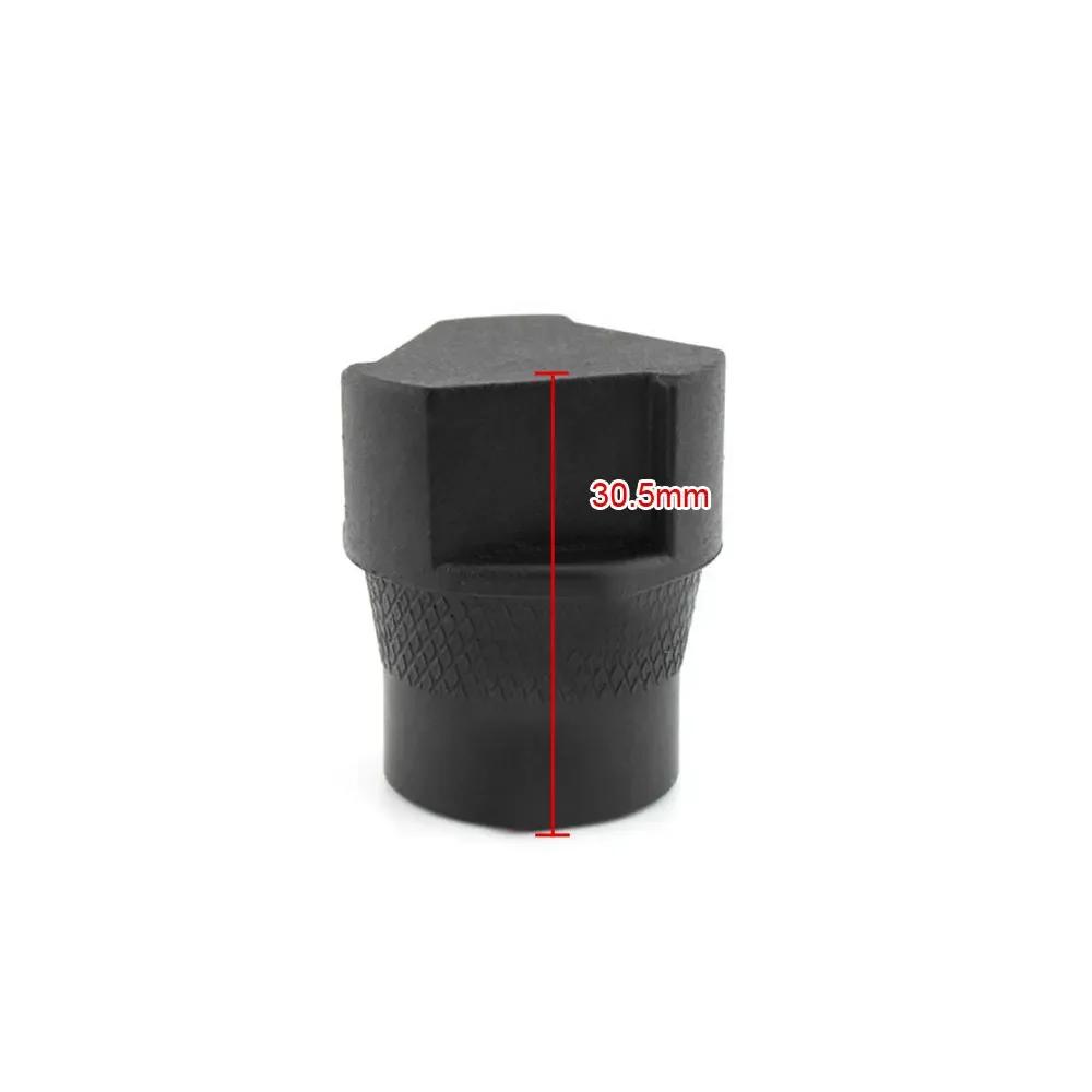 Extraction de douille noire pour moto, outil de bouchon de remplissage d'huile moteur, clé de retrai