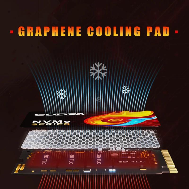 GUDGA M.2 NVMe SSD 1TB Disque SSD à semi-conducteurs M2 NVMe 2242 128GB 256GB 512GB Module PCIe Expr