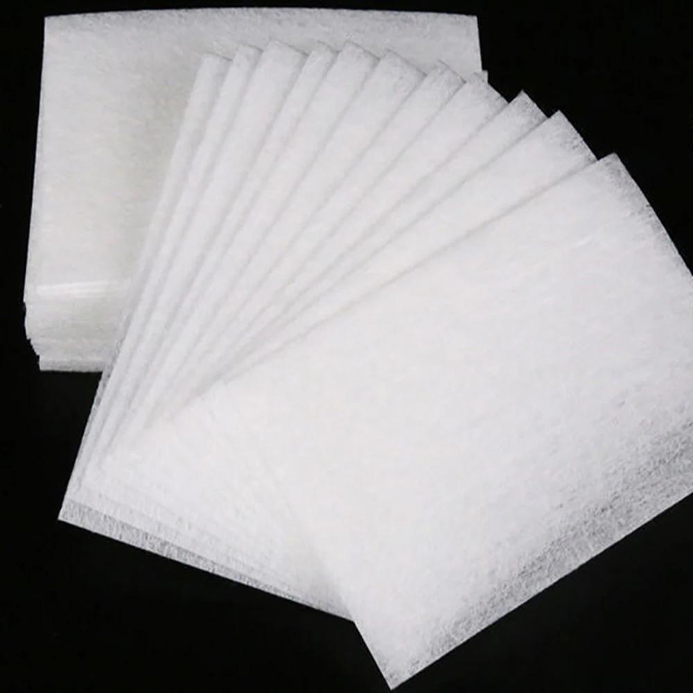 Lingettes professionnelles pour ongles, tampons 100% coton, non pelucheux, dissolvant de vernis Gel,