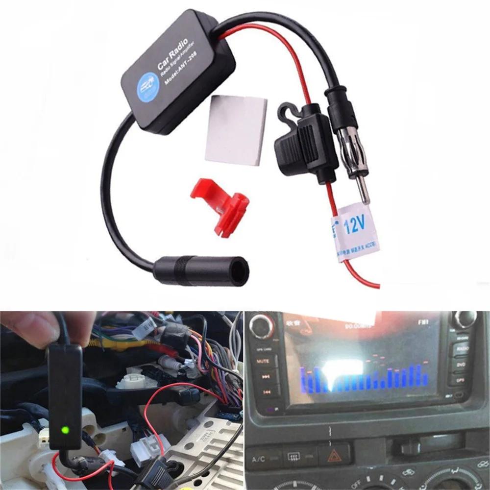 Amplificateur de Signal FM universel, antenne de voiture Anti-interférence, Radio, Booster FM univer
