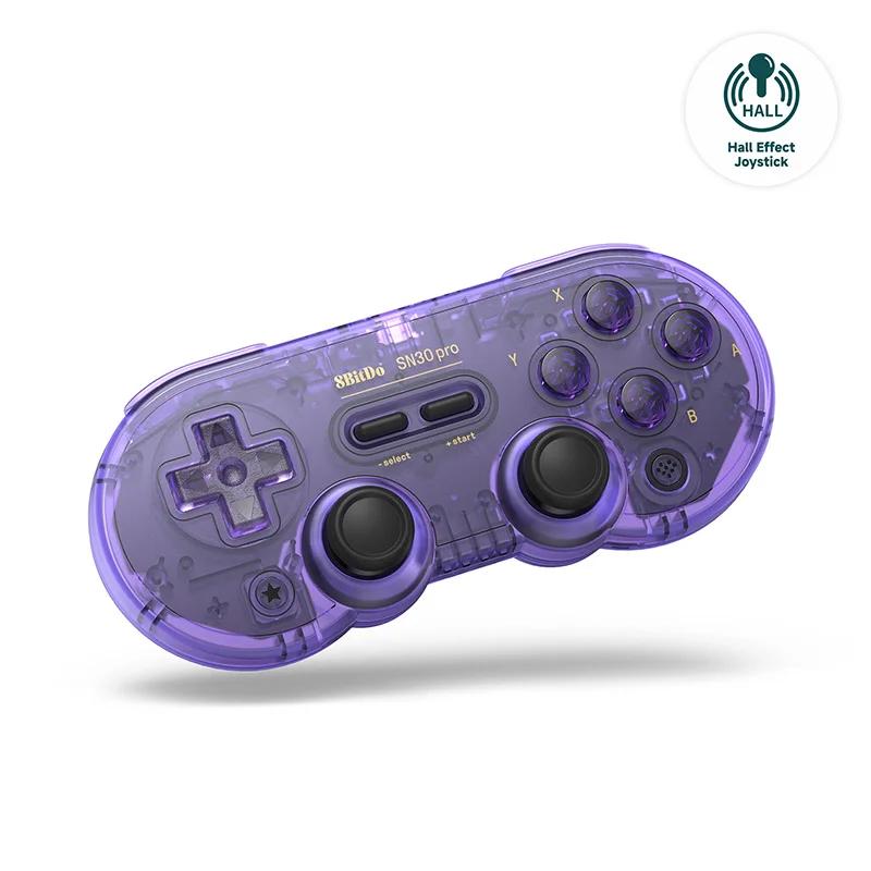 Manette de jeu Bluetooth 8Bitdo SN30 Pro, avec Joystick Hall, pour Nintendo Switch/Windows10/11 /ios