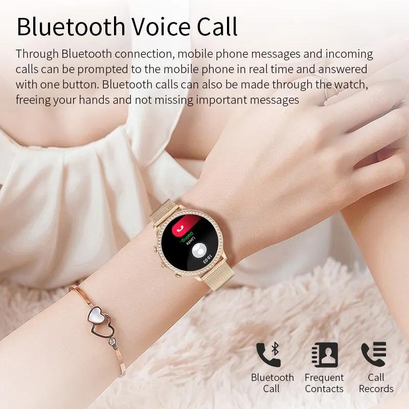 LIGE-Montre intelligente étanche pour homme et femme, appel Bluetooth, pression artérielle, cadran p