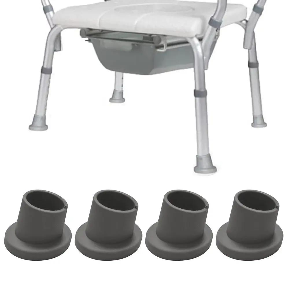 Pieds de rechange pour siège de bain et chaise de douche, 1 à 1/8 pieds de banc en caoutchouc, capuc