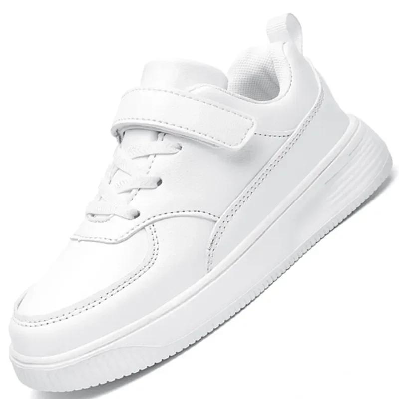 Enfants décontracté enfants blanc noir baskets chaussures mode Chaussure Enfant respirant garçons Te