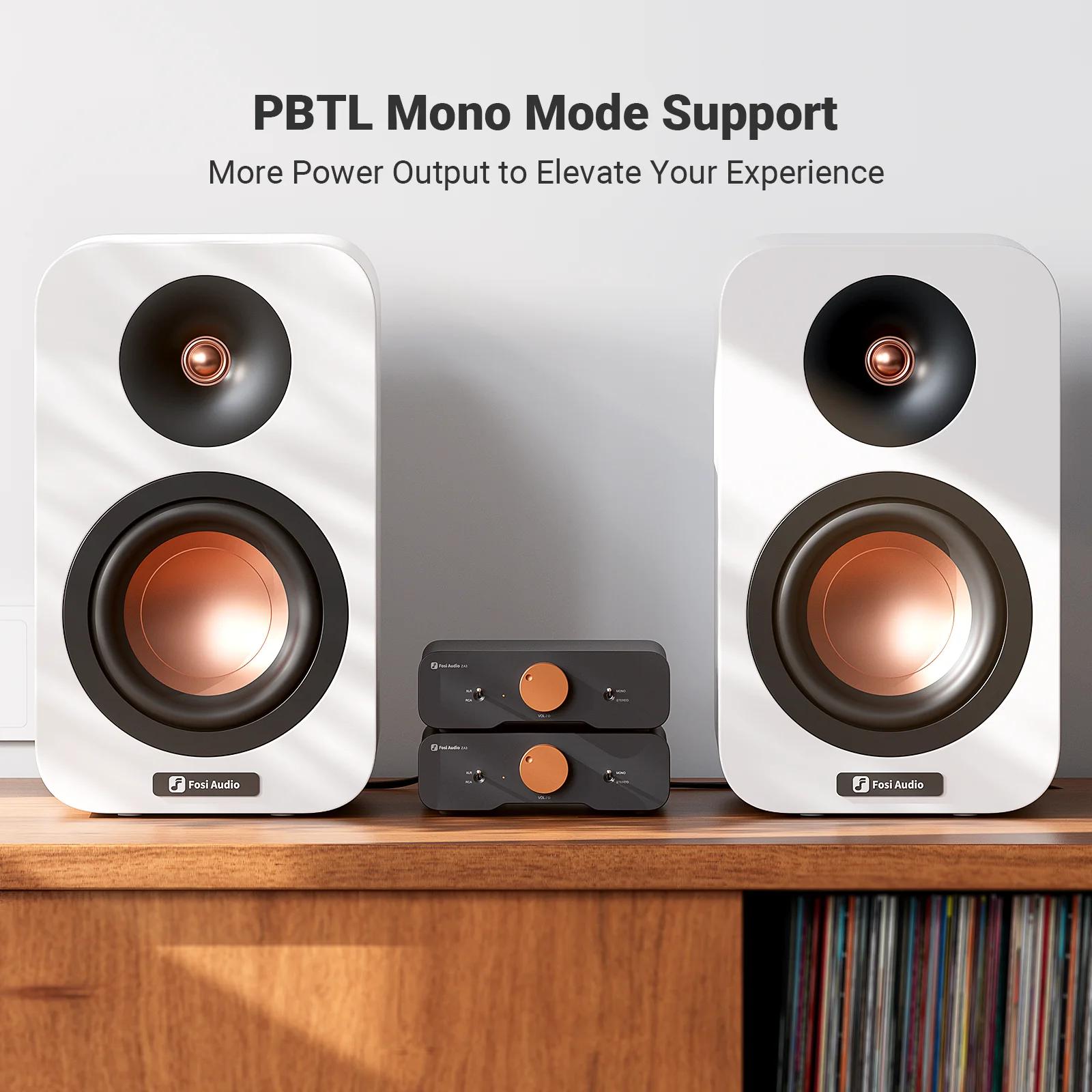 Amplificateur de puissance stéréo Fosi Audio ZA3 TPA3255 Classe D HiFi pour enceintes bibliothèque p